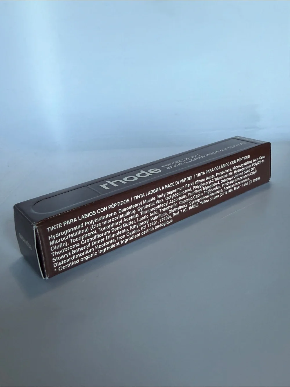 RHODE Peptide Lip Tint in ESPRESSO- Brand New in box!